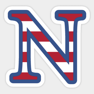 Stripes Nu Sticker